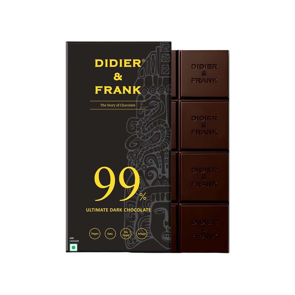 Didier & Frank 99% Ultimate Dark Chocolate Bar