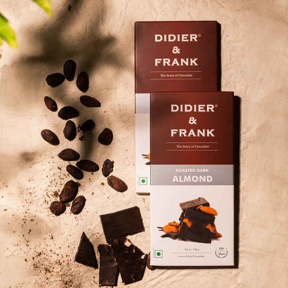 Didier & Frank Almond Dark Chocolate Bar