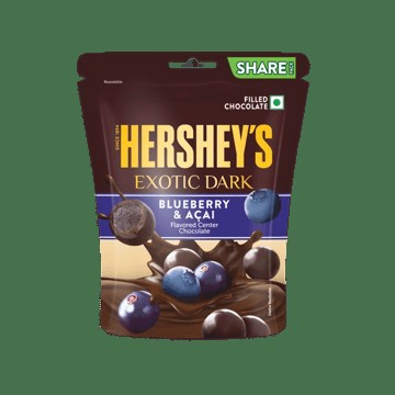 Hershey's Exotic Dark Dark Chocolate Pack (Blueberry & Acai)