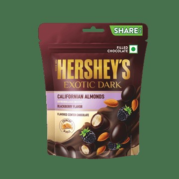 Hershey's Exotic Dark Dark Chocolate Pack (Californian Almonds)