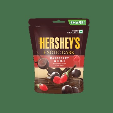 Hershey's Exotic Dark Dark Chocolate Pack (Raspberry & Goji)