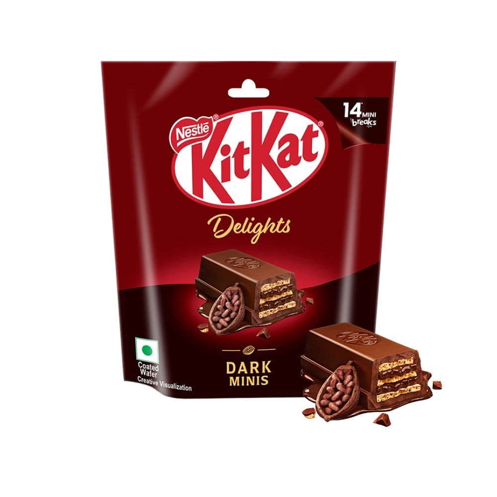 KitKat Delights Dark Minis Wafer Chocolate Pack