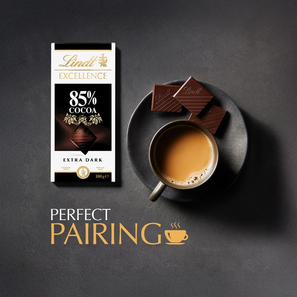 Lindt Excellence 85% Cocoa Dark Chocolate Bar