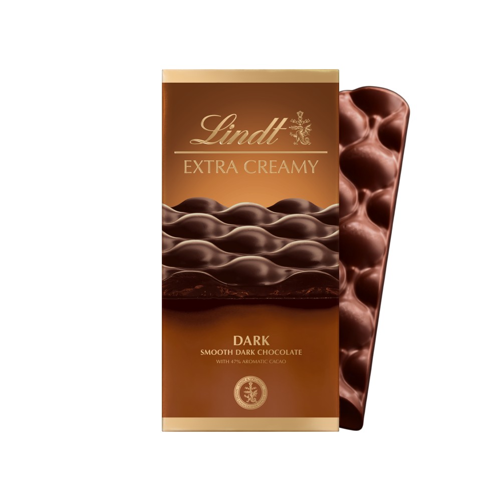 Lindt Extra Creamy Smooth Dark Chocolate Bar