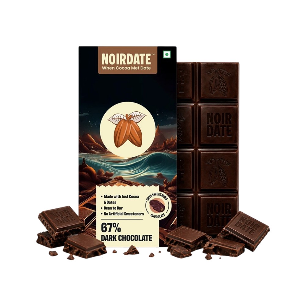 Noirdate 67% Dark Chocolate Bar