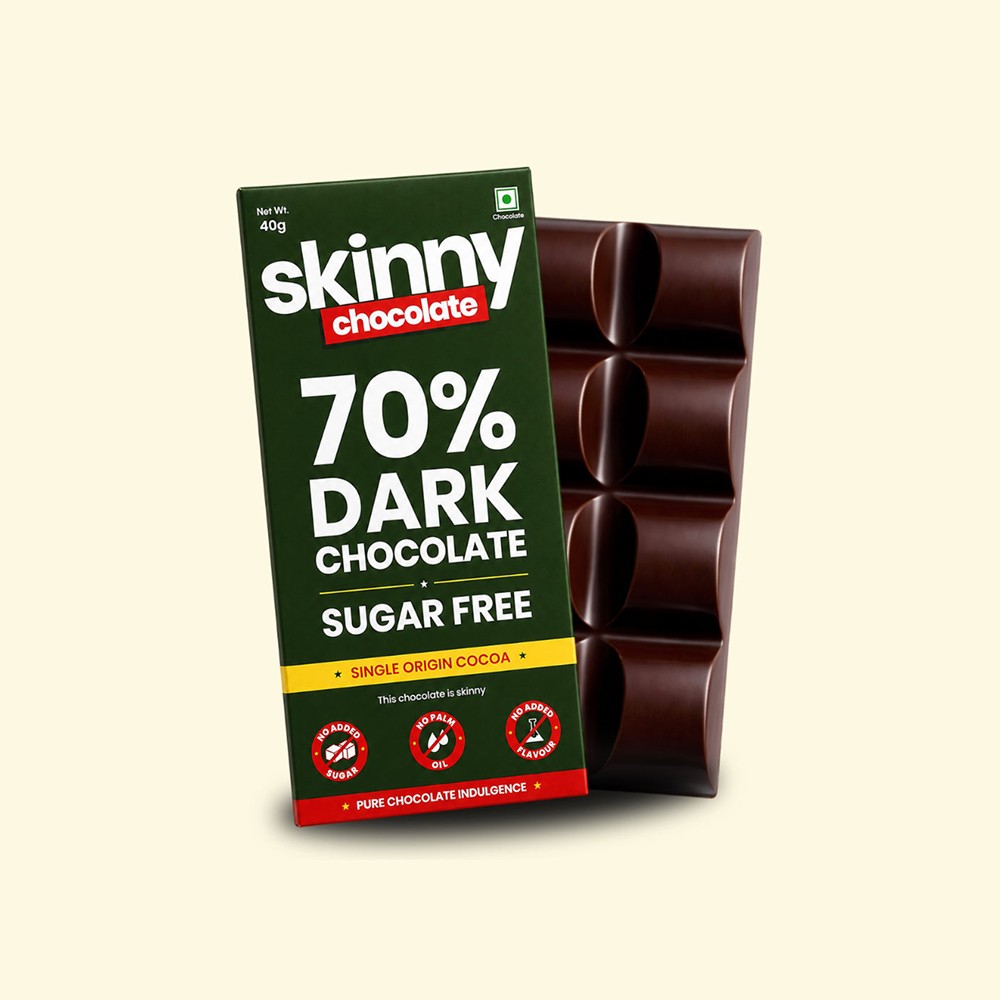 Skinny Dark Chocolate Bar