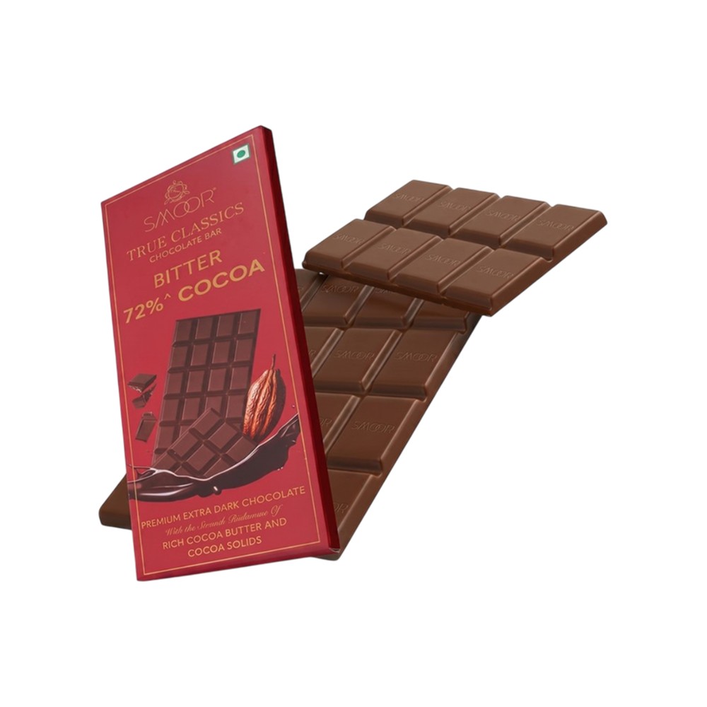 Smoor True Classic 72% Dark Chocolate Bar