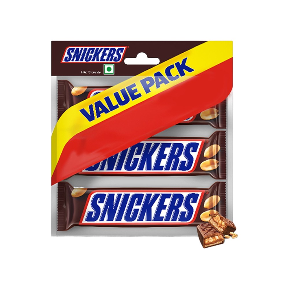 Snickers Peanut Filled Bar Chocolate Pack