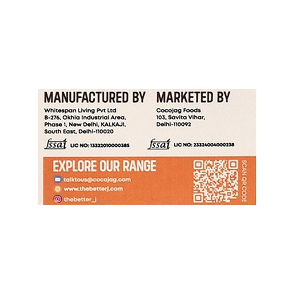 The Better J Orange Almond Sugar Free Dark Chocolate Bar