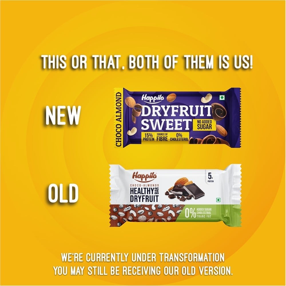 Happilo Choco-Almonds Healthy Dry Fruit Sweet Bar