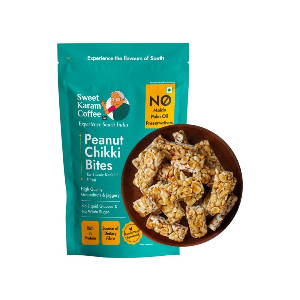 Peanut Chikki by Sweet Karam Coffee