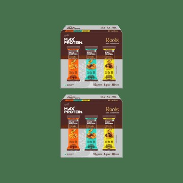 RiteBite Max Roots Assorted Protein Bar Pack - Pack of 12