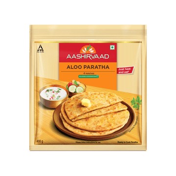 Aashirvaad Aloo Paratha (Heat & Eat)