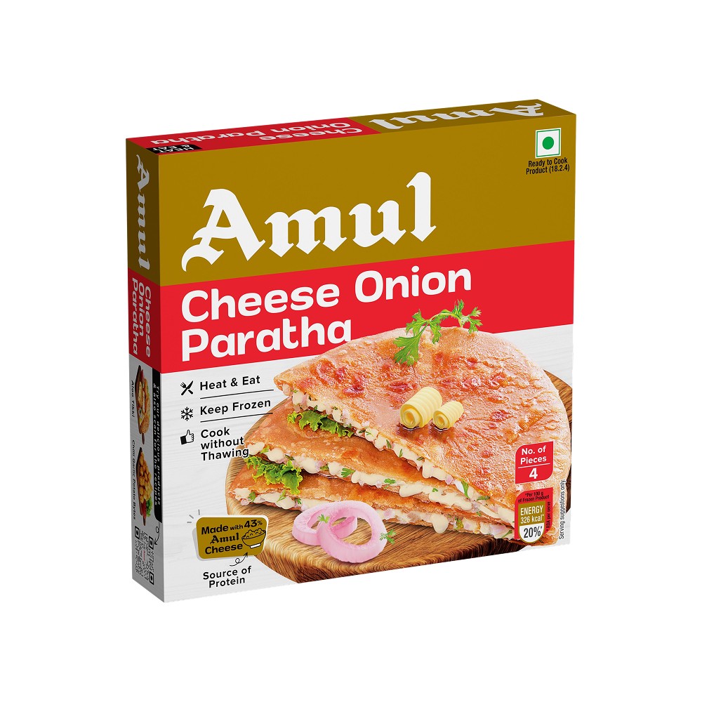 Amul Happy Treats Cheese Onion Paratha