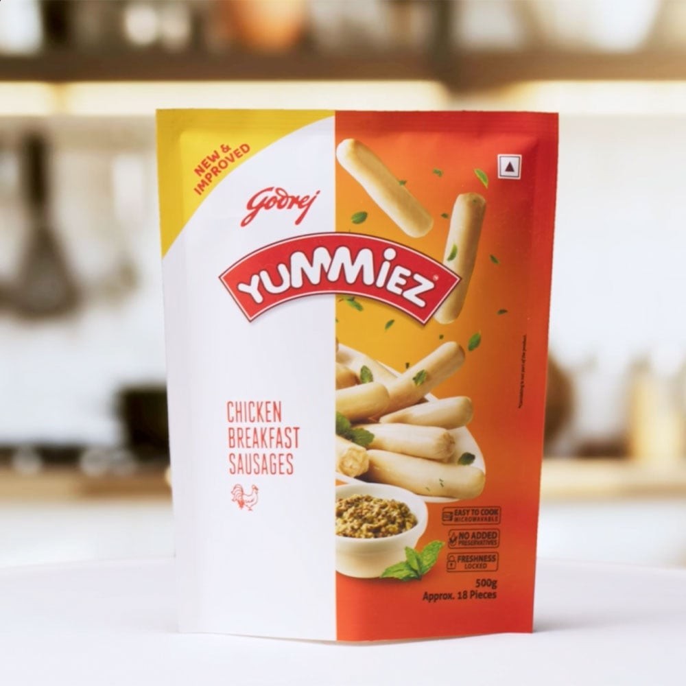 Godrej Yummiez Breakfast Chicken Sausage (Frozen)