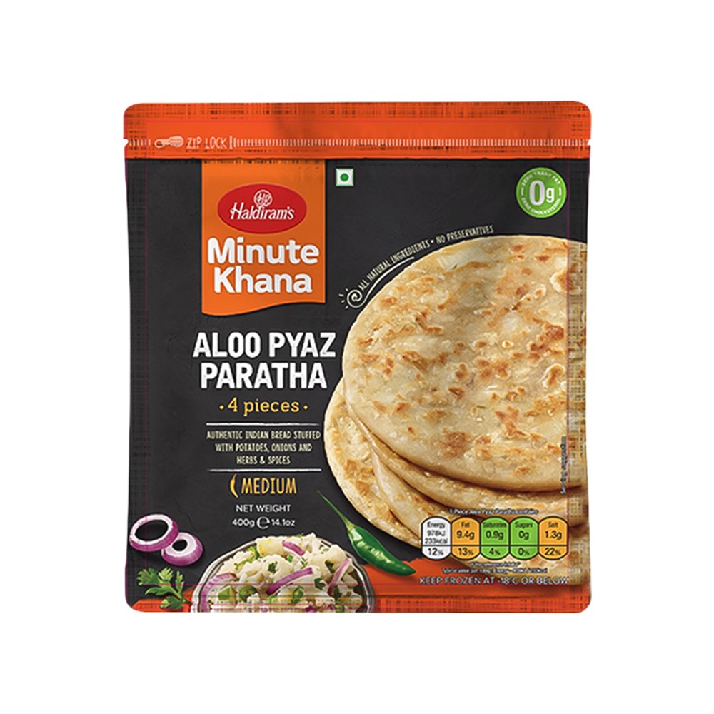 Haldiram's Aloo Pyaz Paratha (Frozen)