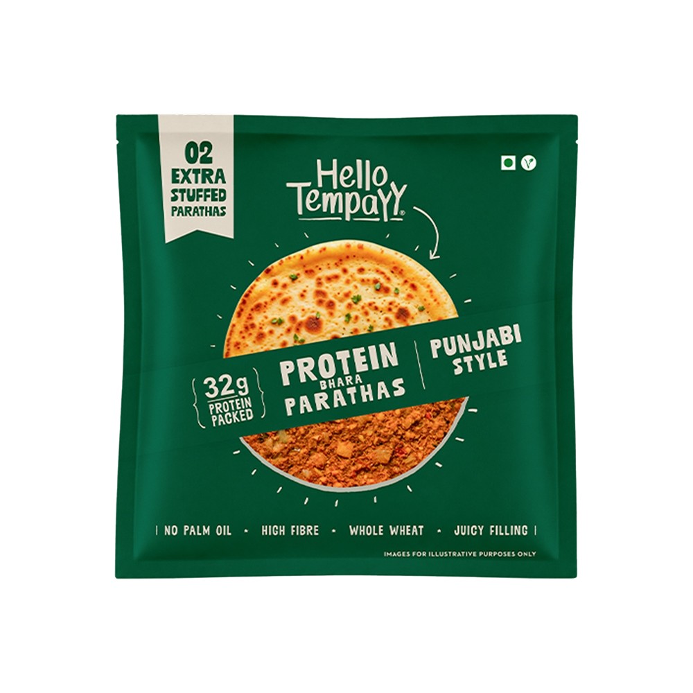 Hello Tempayy Punjabi Style Protein Paratha