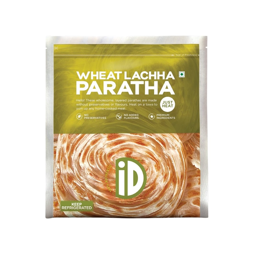 iD Wheat Lachha Paratha