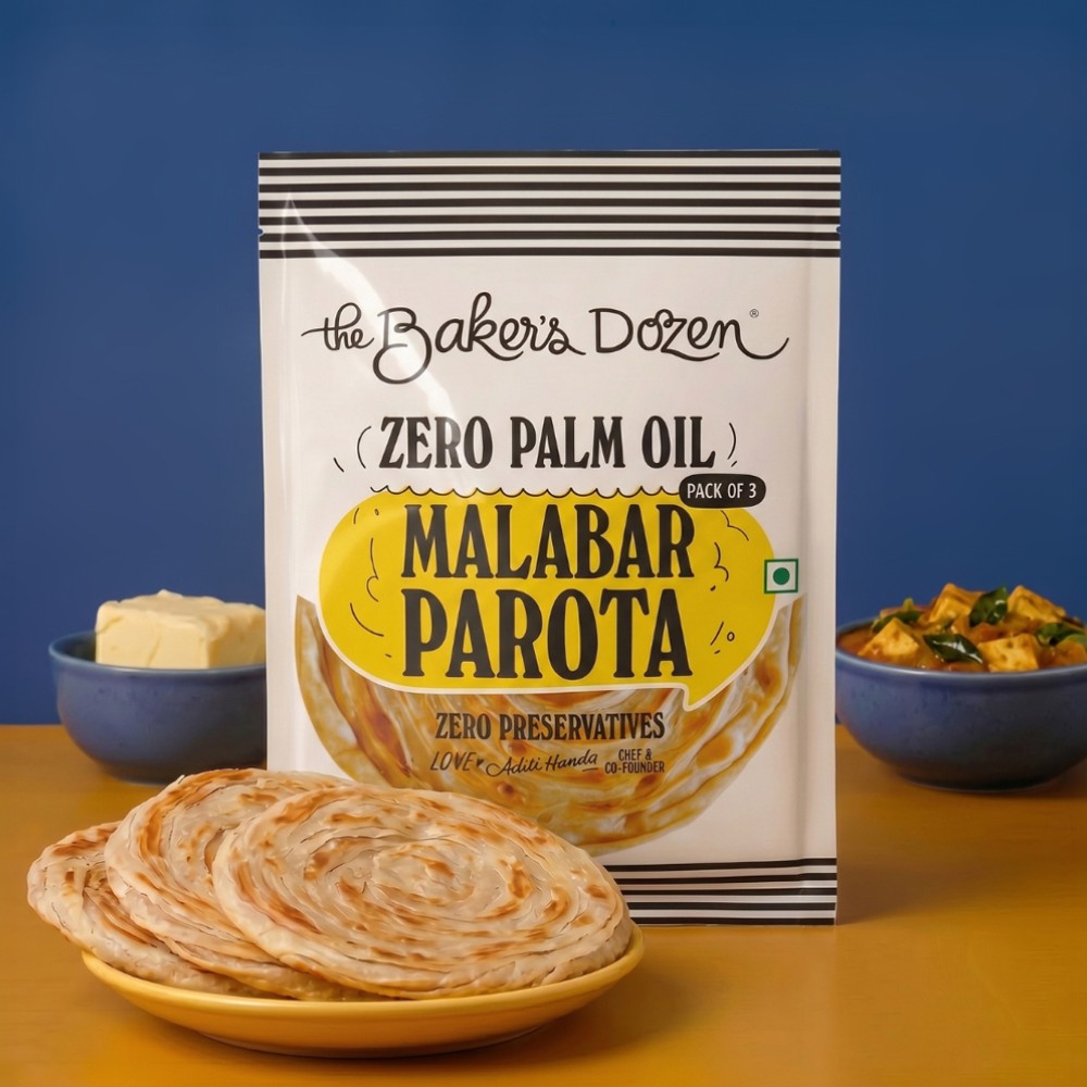The Baker's Dozen Malabar Paratha - Ready to Cook