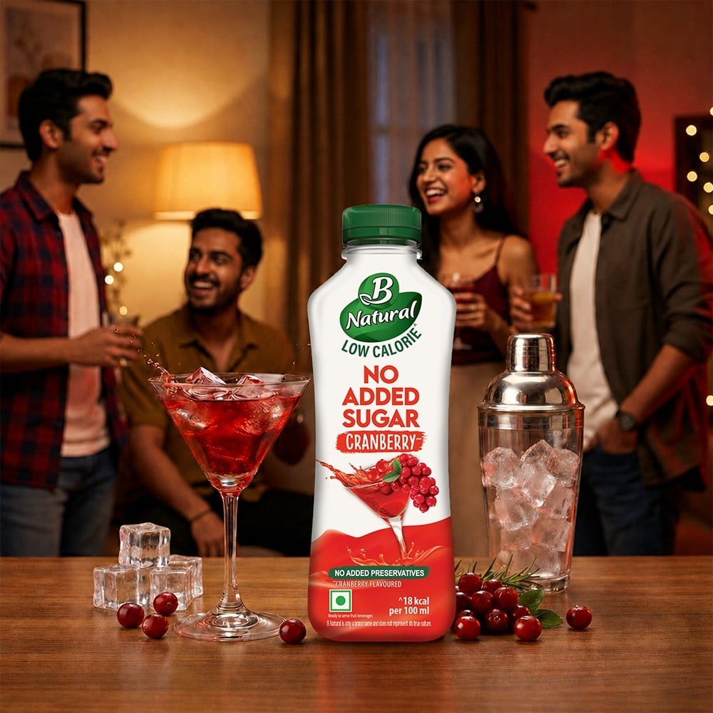B Natural Cranberry Juice (No Added Sugar)