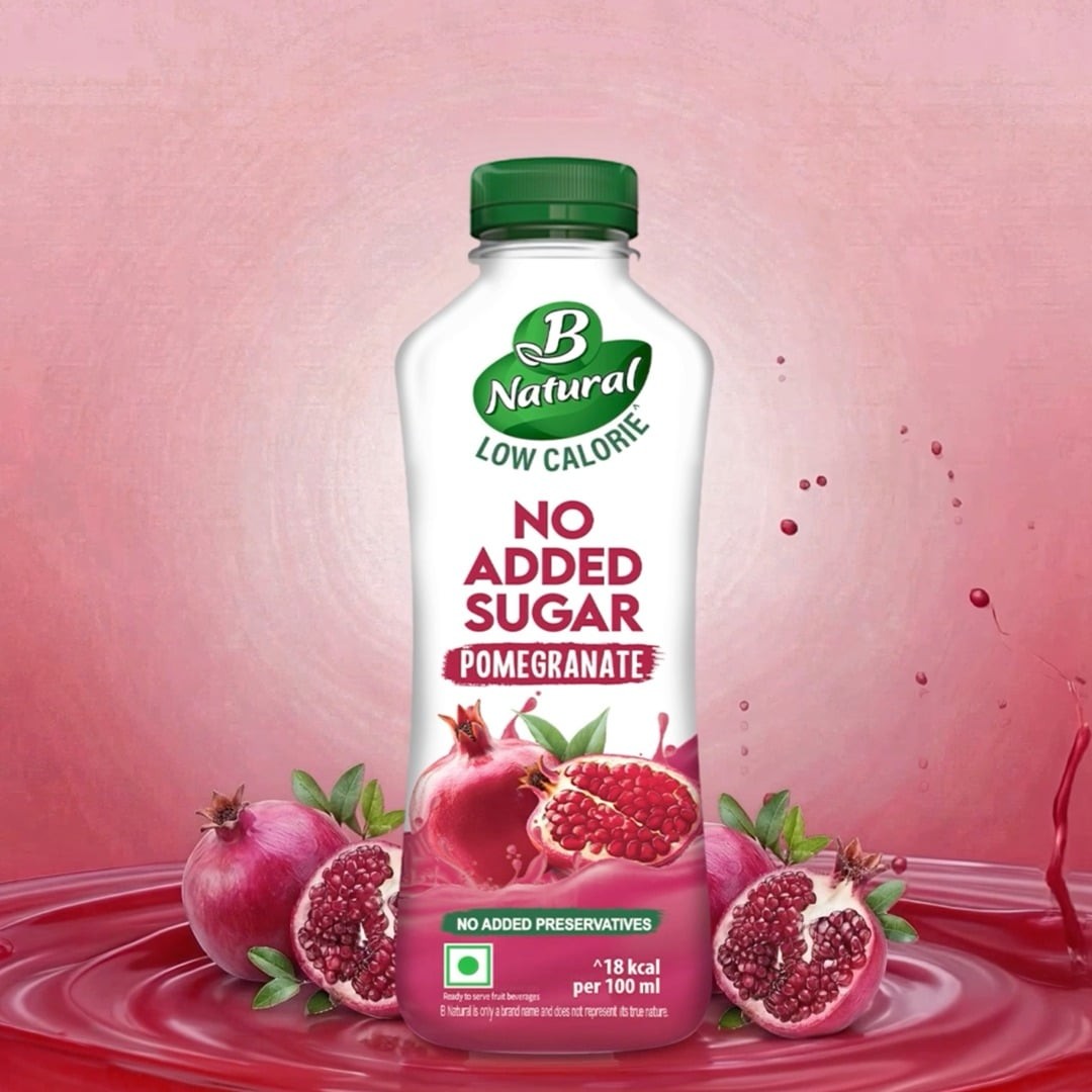 B Natural Pomegrante Juice (No Added Sugar)