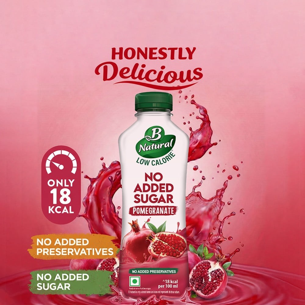 B Natural Pomegrante Juice (No Added Sugar)