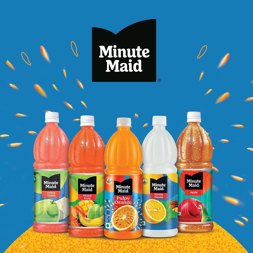 Minute Maid Pulpy Orange Fruit Drink