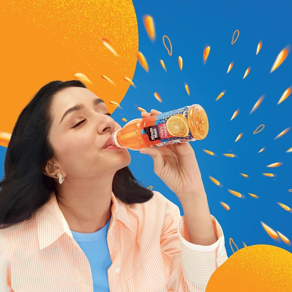Minute Maid Pulpy Orange Fruit Drink