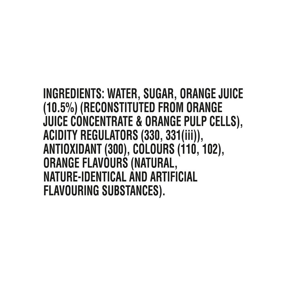 Minute Maid Pulpy Orange Fruit Drink
