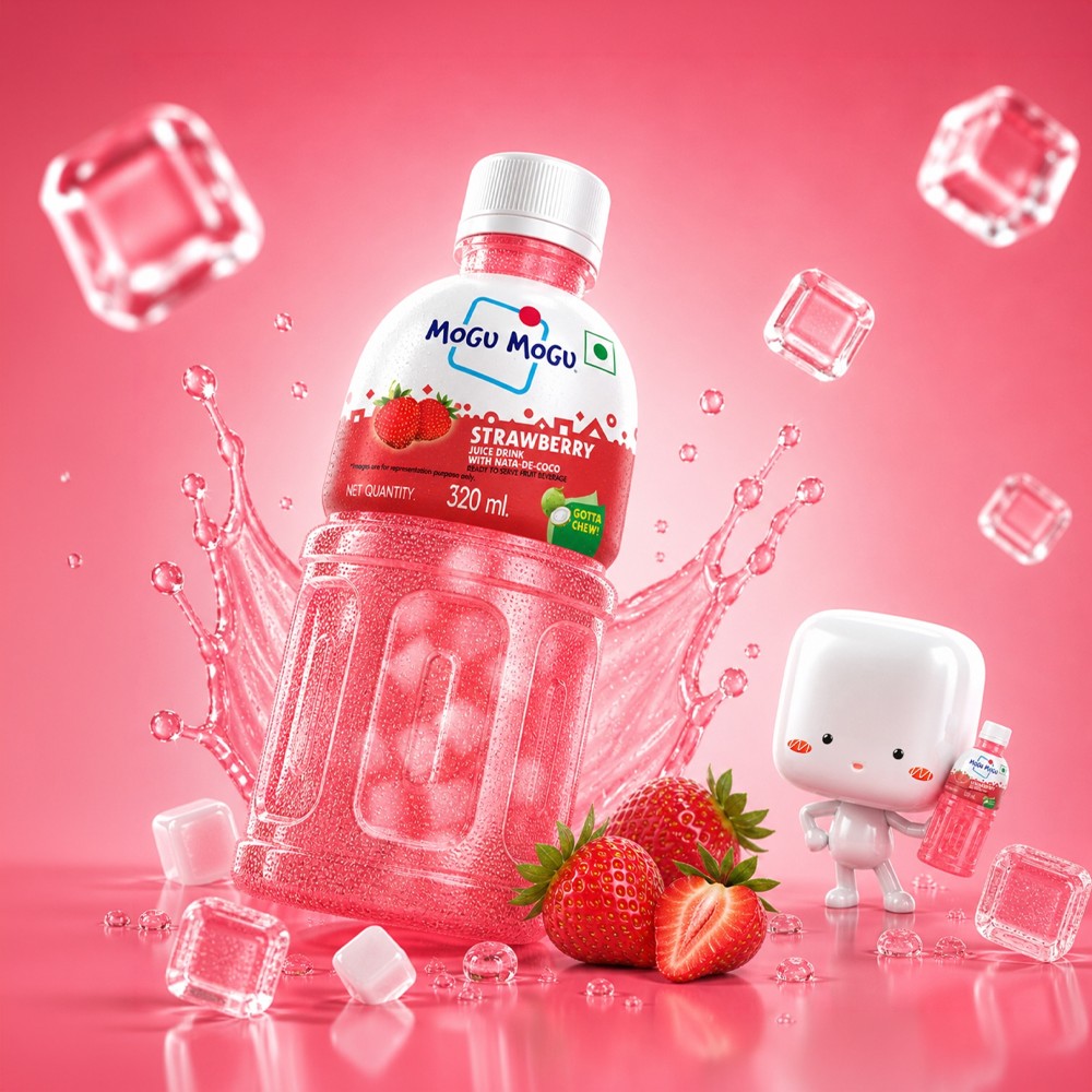 Mogu Mogu Strawberry Fruit Drink