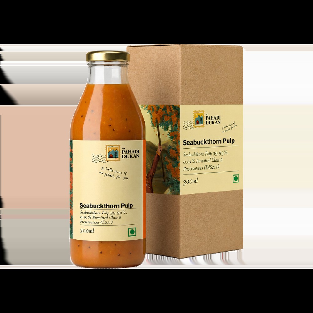 My Pahadi Dukan Sea Buckthorn Fruit Pulp