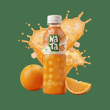 Paper Boat Nata De Coco Orange Juice