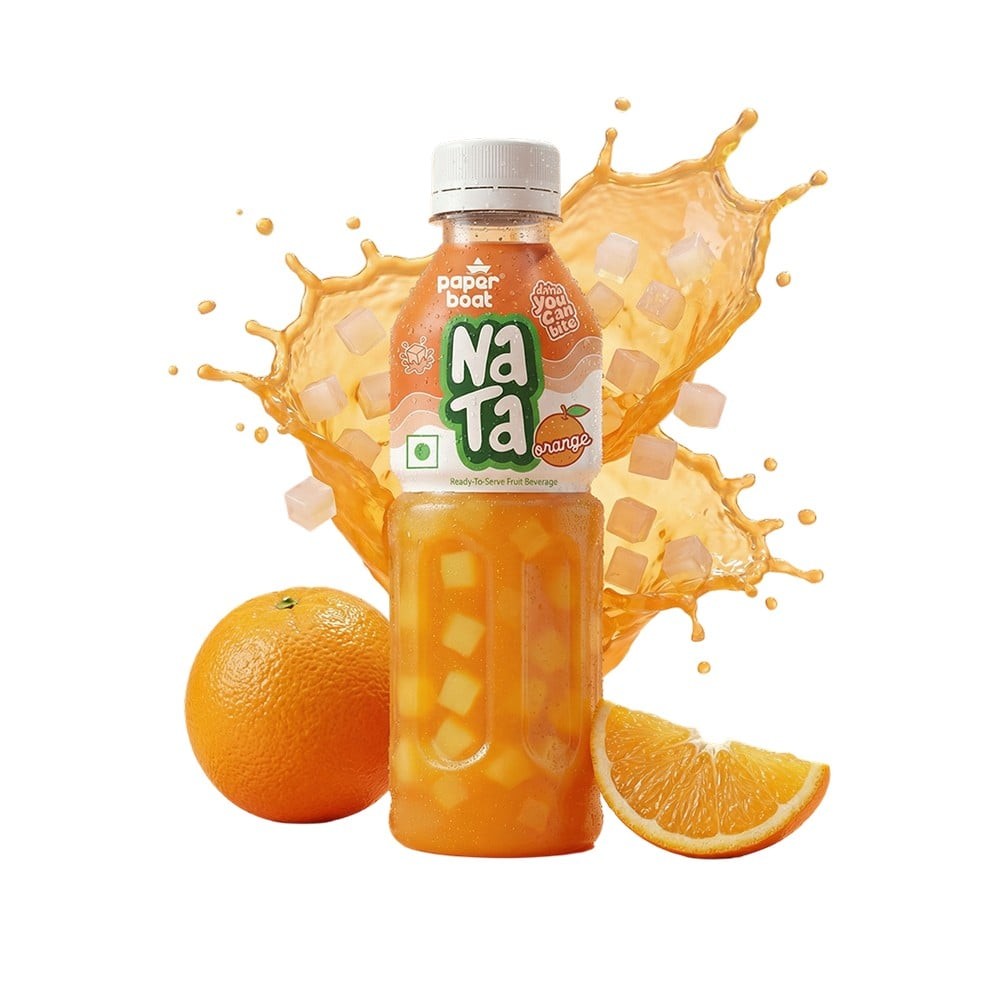 Paper Boat Nata De Coco Orange Juice