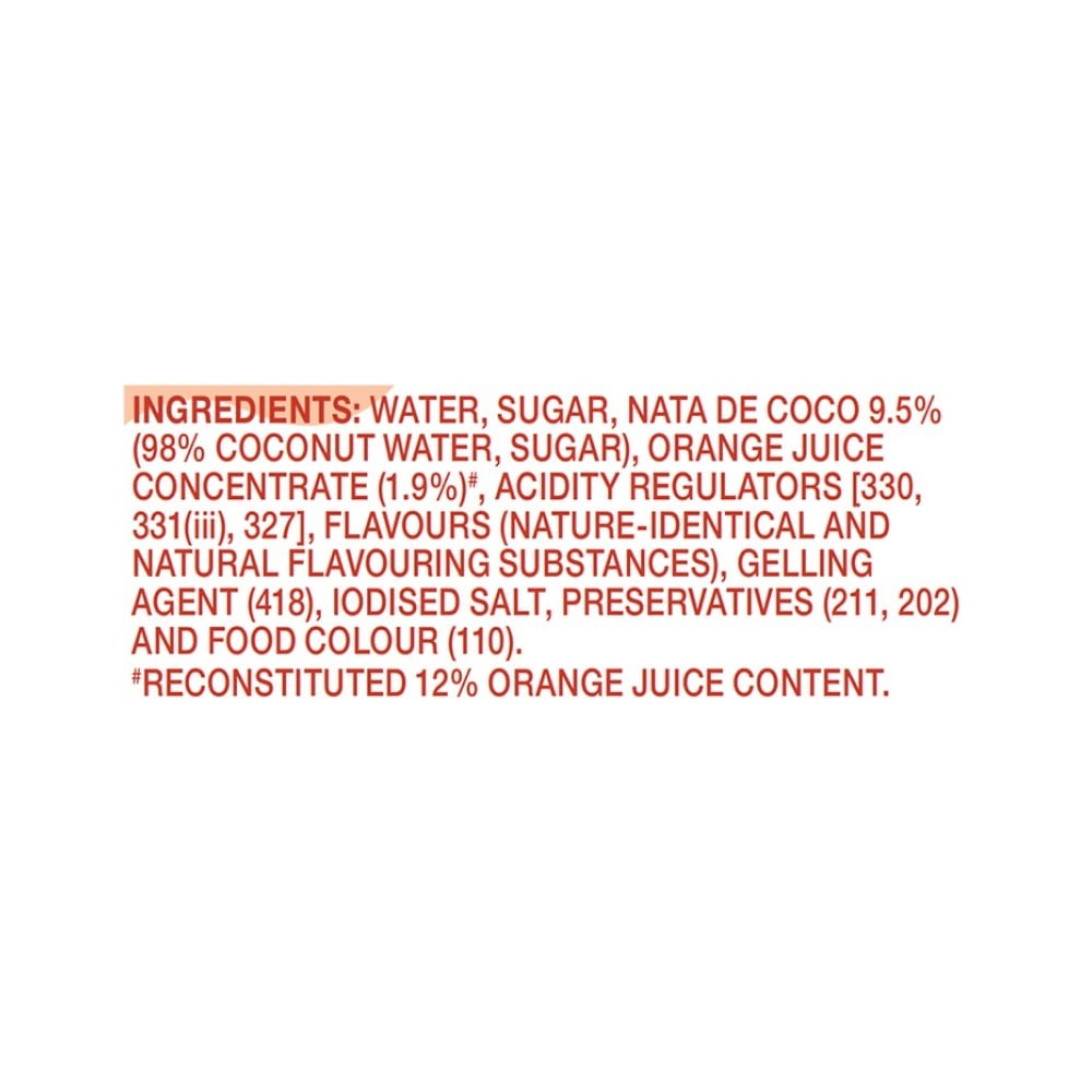 Paper Boat Nata De Coco Orange Juice