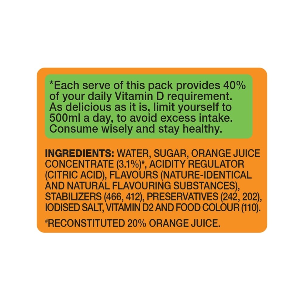 Paper Boat Swing Lively Orange Juice