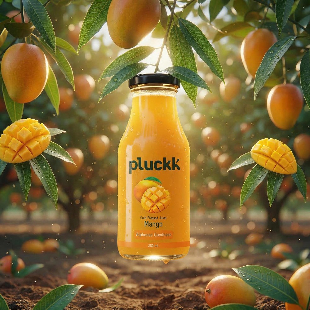 Pluckk Mango Cold Pressed Juice