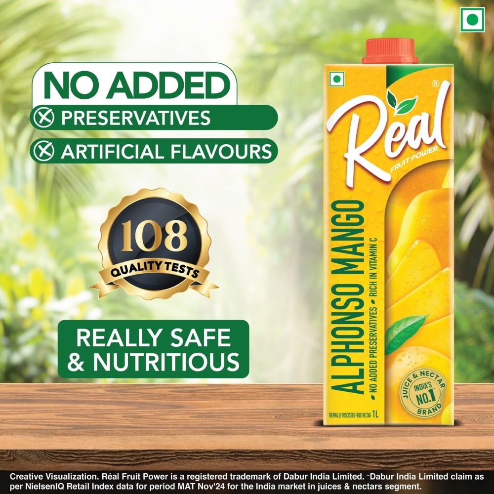 Real Fruit Power Alphonso Nectar Mango Drink