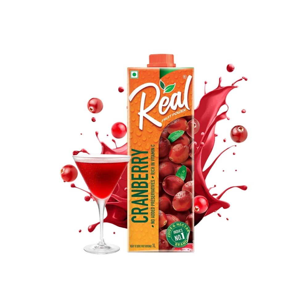 Real Fruit Power Cranberry Juice
