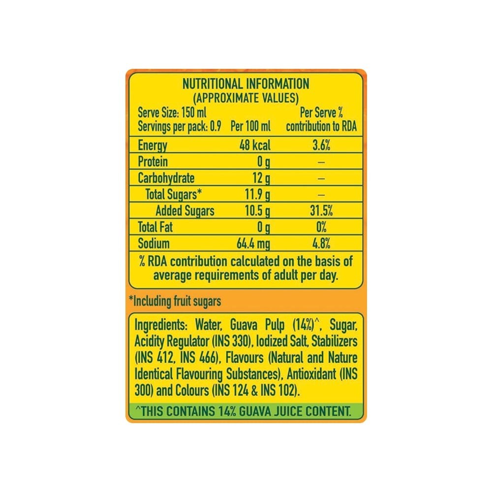 Real Fruit Power Mini Guava Juice