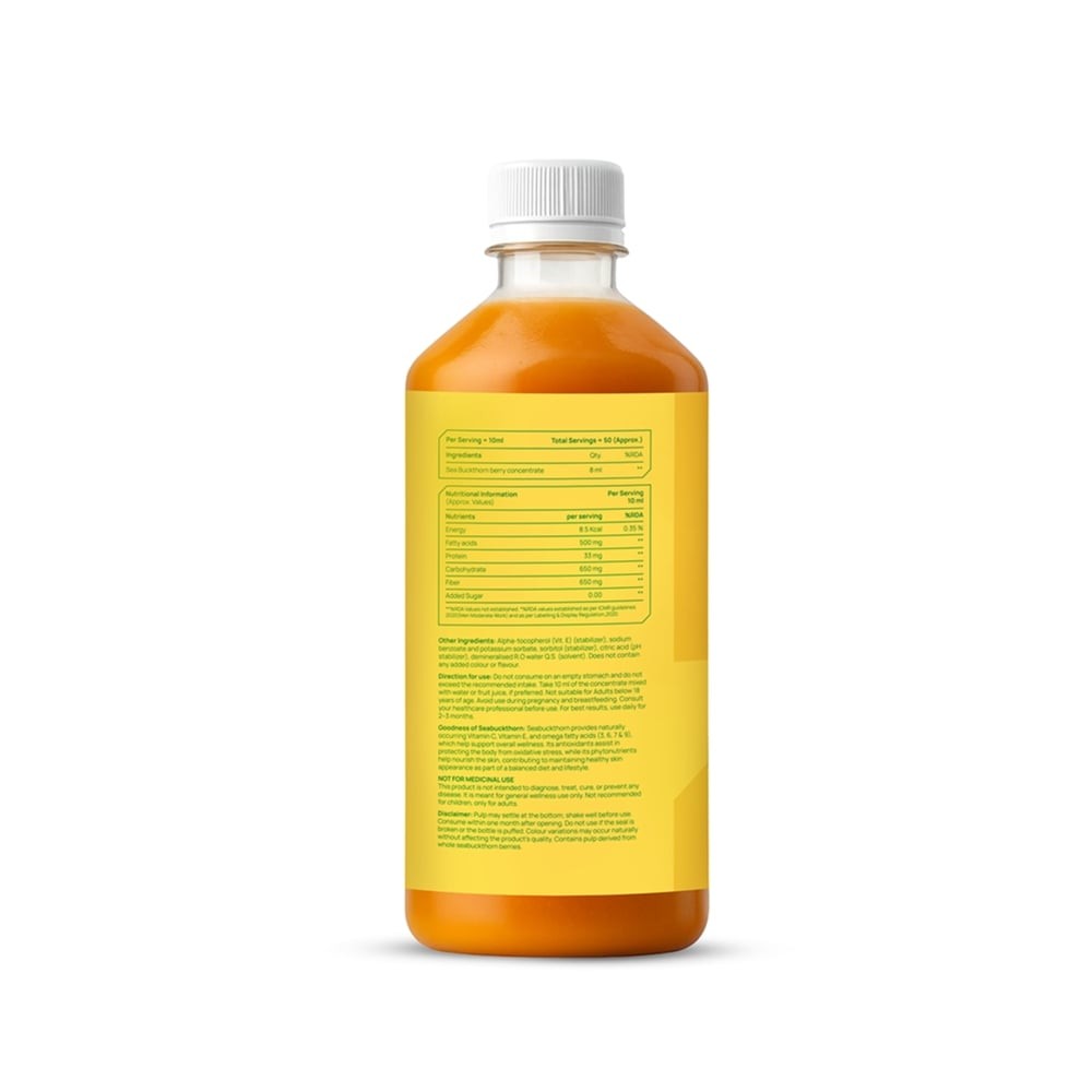Superfuels. Sea Buckthorn Berry Fruit Juice