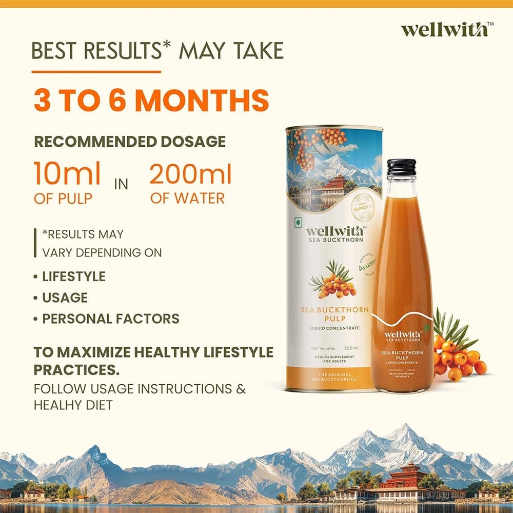 Wellwith Sea Buckthorn Fruit Pulp