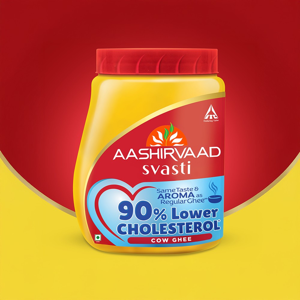 Aashirvaad Svasti Low Cholesterol Cow Ghee