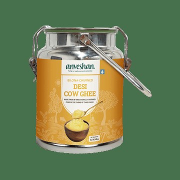 Anveshan Desi Cow A2 Ghee with Dolchi