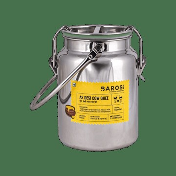 Barosi A2 Desi Cow Ghee with 5 Ltr Dolchi