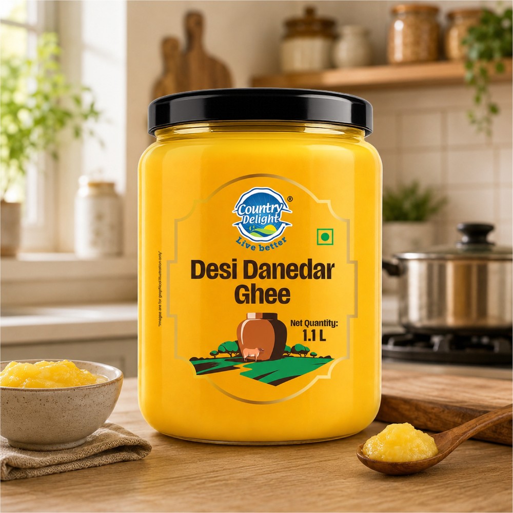 Country Delight Desi Danedar Cow Ghee