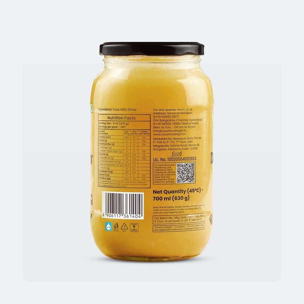 Country Delight Desi Danedar Cow Ghee