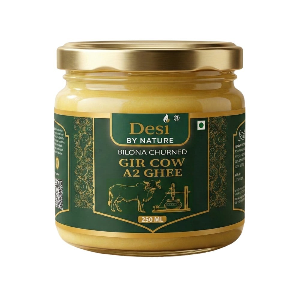 Desi By Nature A2 Gir Cow Ghee (Bilona Churned)