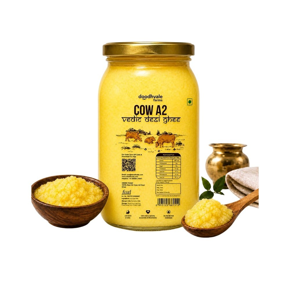 Doodhvale Farms A2 Vedic Desi Cow Ghee