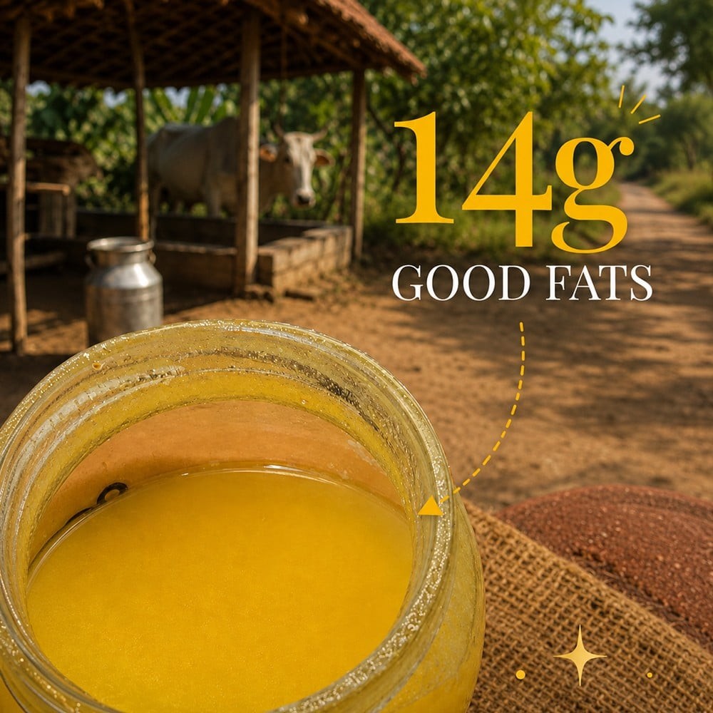 Doodhvale Farms A2 Vedic Desi Cow Ghee