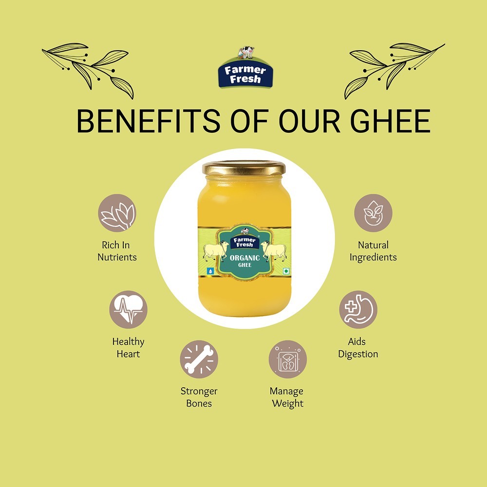 Farmer Fresh Organic Cow Ghee